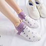 Womens Novelty Cute Funny Ankle Socks Stereo Ear Cartoon Animal No Show Low Cut Socks