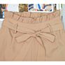 Women's Shorts Bow Belt