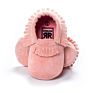 Baby Soft Flock Tassel Moccasins