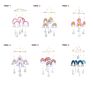 Wood Beads Macrame Rainbow Crib Cot Mobile Nursery Bedding Hanging Baby Mobile