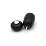 Wood Salt and Pepper Mill Set, Pepper Grinders, Salt Shakers with Adjustable Ceramic Rotor -Pack of 2