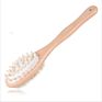 Wooden Boar Bristle Dry Skin Body Brush for Bath Set Massage Spa Brush Exfoliating Brushes