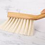 Wooden Broom Natural Sweep Floor Cleaning Dustpan Mini Table Bamboo Wooden Dustpan and Brush Set