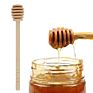Wooden Honey Dipper for Honey Pots to Dispense Light Rain Honey Accessories Kitchen Supplies Mini Milk Tea Stirring Stick Tools