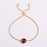 Wx993B Charm Bracelet Jewelry Natural Gemstone Gold Women Bracelet Designer Charms for Diy Bracelet