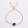 Wx993B Charm Bracelet Jewelry Natural Gemstone Gold Women Bracelet Designer Charms for Diy Bracelet