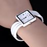 Xinhua Women Dress Watches Bracelet Design Alloy Bangle Wristwatch Square Unique Watch for Girl Ladies Clock Female