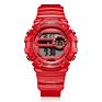 Youngs Pu Strap Ladies Sport Plastic Digital Lcd Display Watch