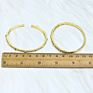Zircon Bangles Crystal Bracelets for Women 51479 Crystal Luxury Jewelry 18K Plated Brass Zircon Bangles