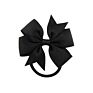 Zn Colorful Ribbon Hair Bows Girls Baby Children Elastic Hair Rope Hair Accessories