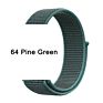 Qiman Nylon Iwatch Band Replacement Strap Nylon Loop Watch Band for Apple Watch Fabric Nylon Strap for Iwatch 7/6/5