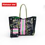 Neoprene Beach Tote Bag Women Shopping Bag Light and Soft Fabric Extra Large Capacity Eco-Friendly Single Shoulder Bag