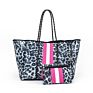 Neoprene Beach Tote Bag Women Shopping Bag Light and Soft Fabric Extra Large Capacity Eco-Friendly Single Shoulder Bag