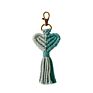 Etsy Handmade Mamcrame Bag Charms Boho Rainbow Macrame Keychain