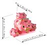 Qifu Small Jewelry Box Enamel Painting Variety of Styles Metal Jewelry Box