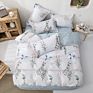 Luxury Printed Pillow Case Bed Sheet and Quilting Comforter Sets Quilt Bedding 4 Piece