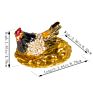 Qifu Small Jewelry Box Enamel Painting Variety of Styles Metal Jewelry Box