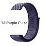 Qiman Nylon Iwatch Band Replacement Strap Nylon Loop Watch Band for Apple Watch Fabric Nylon Strap for Iwatch 7/6/5