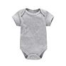100% Cotton Blank Plain Baby Onesie Short Sleeve Boys Rompers White Rompers Onesie for Baby Boy Bodysuit Mameluco Del Be Be