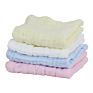 100% Muslin Cotton 4 Pack Super Soft Baby Washcloths and Towels Set Handkerchief Newborn Baby Face Saliva Towel