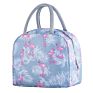 100%Eco Friendly Oxford Fabric Printed Portable Large Insulated Tote Bag Thermal Lunch Cooler Bag