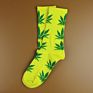 124 Men Hip Hop Plant Cotton Street Cannabis Sock Maple Pot Unisex Leaf Crew Weed Socks Men