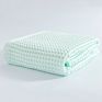 14 Colors Available 50Pcs Moq Super Soft Swaddle Waffle Blanket for Baby