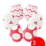 1Pair Cotton Infant Baby Mittens Anti-Scratch Mittens Newborn Safety 3 Pack 0-6 Month