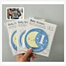 20Pcs or 32Pcs round Sticker Baby Month Growth Milestone Sticker Newest Printing Sticker