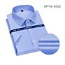 25 Short Sleeve Options 100% Cotton Rts Men's Business Formal Shirt Non Iron Dress Shirt for Men