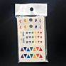 30Pcs Designs Waterproof Safe Ink Colorful Temporary Body Tattoo