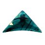 3.7 Inch 9.5Cm Luxury Women Large Tortoise French Metal Accessories Jaw Clamp Heart Celluloid Acetate Triangle Hair Claw Clip