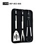 3 Pack Home Solutions Grill Tools Set with Barbecue Accessories Stainless Steel Bbq Utensils Grilling Kit