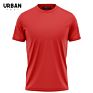 3 Shades of Red Color Design Basic Solid Pattern Cotton T Shirt Plain Blank T Shirt