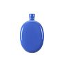 3Oz Whisky Bottle Candy Color Stainless Steel Hip Flask Oval Portable Flagon