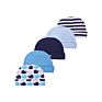 5Pcs/Lots 100% Cotton Newborn Baby Cap 0-6M