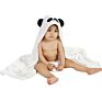 600 Gsm Premium Extra Soft Hooded Bamboo Baby Bath Towel and Washcloth, Organic and Hypoallergenic Towel