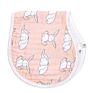 6 Layers Printed Bib and Muslin Baby Burp Cloths Burping Towel