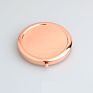 70Mm Sublimation Blank Compact Pocket Mirrors , Cosmetic Make up Small Hand round Mirror