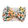 7" Kids Big Bow Soft Elastic Waffle Headband - Solid Color Top Knot Headwear for Baby Girl Accessories