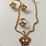 Accessories Big Diamond Crown Jewelry Set with Queen