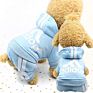 Adidog Dog Hoodies Pet Dog Sweater 4 Legs Jumpsuit Warm Sweat Shirt Cotton Jacket Coat for Small Pets