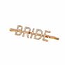 Alloy Rhinestone Letter Hair Clip Bride Word Clip Side Clip Wedding Headdress Hair Accessories