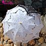 Ameliebridal Victorian Party Gifts Birthday Shower Handmade Wedding Decoration Bride Lace Umbrella Battenburg Lace Parasol