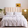 American Style Microfiber Blush Duvet Cover Quilt Cover Three Pieces Set Bedding Set