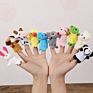 Animal Finger Puppet Soft Plush Toys Child Baby Favor Dolls Tell Story Props Boys Girls Rabbit Finger Puppets
