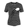 Arrivals Women's Maternity Tops Nursing Clothes Striped Breastfeeding T-Shirt