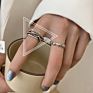 Aug Jewelry Mixed Mixed Batch Optional 925 Silver Female Old Vintage Jewelry, Opening Adjustable Thai Silver Ring