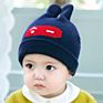 Autumn and Rabbit Ears Baby Pullover Head Knitting Cute Hat
