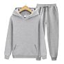 Autumn Hooded Sweatshirt Sweatpants Men Set Hoodie Pant Hip Hop Pullover Hoodies and Jogger Set Unisex